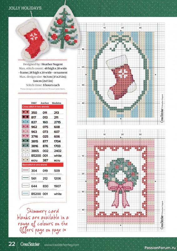 Коллекция вышивки в журнале «CrossStitcher №441 2026»