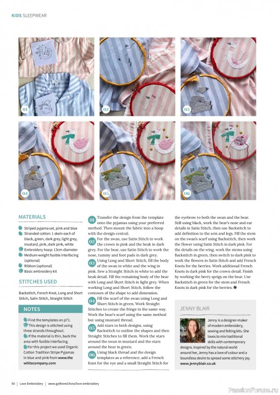Коллекция вышивки в журнале «Love Embroidery №72 2025»