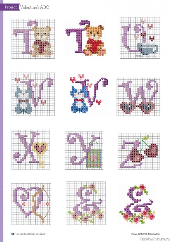 Коллекция вышивки в журнале &laquo;The World of Cross Stitching №368 2025&raquo;