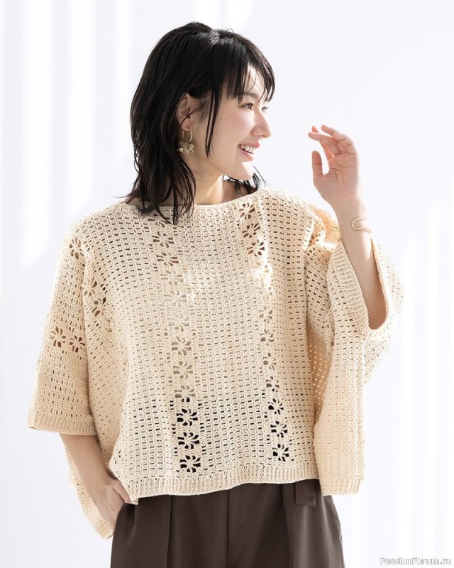 Вязаные модели в журнале «Knit Ange - Summer 2025»