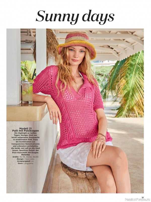 Вязаные модели в журнале &laquo;Maschentrends №2 2026&raquo;