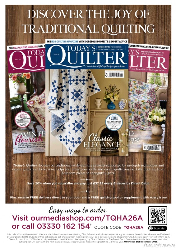 Вязаные проекты спицами в журнале «The Knitter №228 2026»