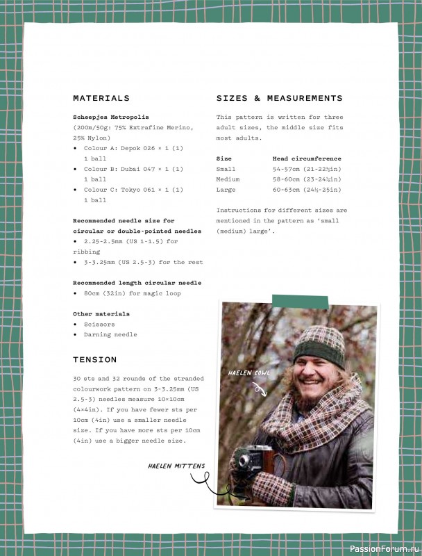 Вязаные проекты в книге &laquo;Colorwork Knitting from Head to Toe&raquo;.