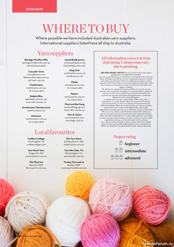 Вязаные проекты в журнале «Better Homes & Gardens Specials №7 2026»