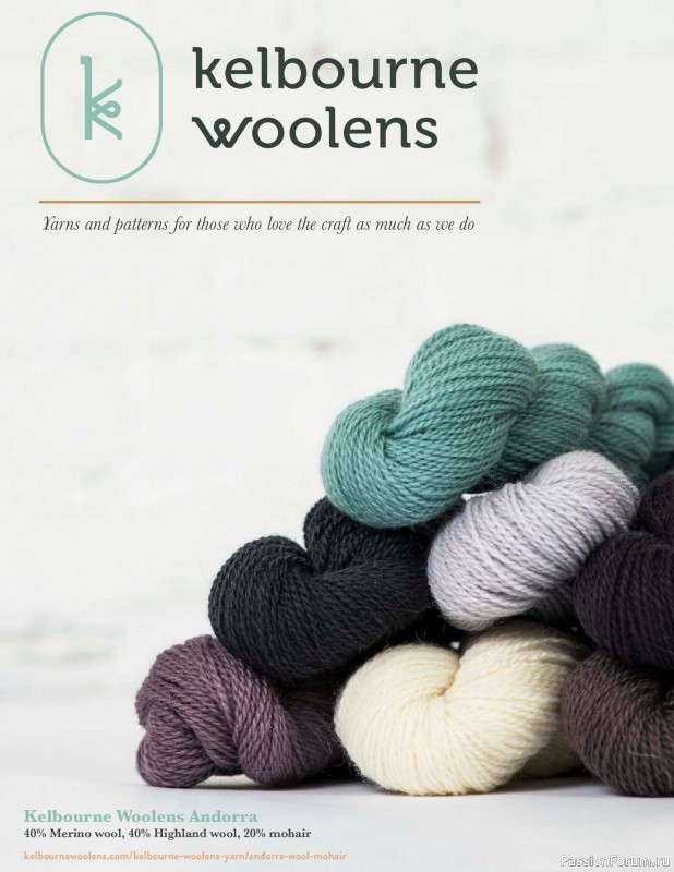 Вязаные проекты в журнале &laquo;Knit.Wear - Wool Studio Vol.101 2018&raquo;