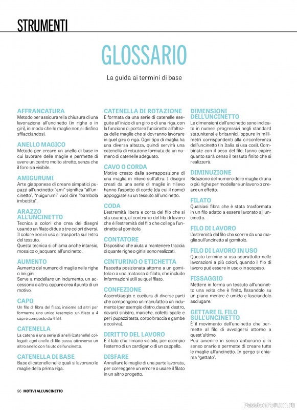 Вязаные проекты в журнале «Motivi all'Uncinetto Borse - Dicembre 2025-Gennnaio 2026»