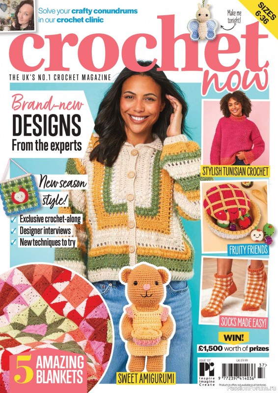 Вязаные проекты крючком в журнале «Crochet Now №137 2026»