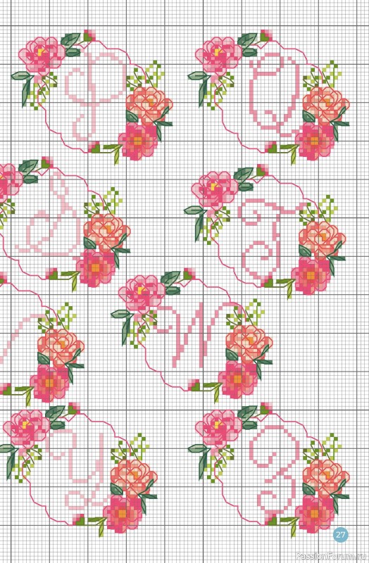 Коллекция проектов для рукодельниц в журнале &laquo;A Punto Croce Fiori - Marzo 2026&raquo;