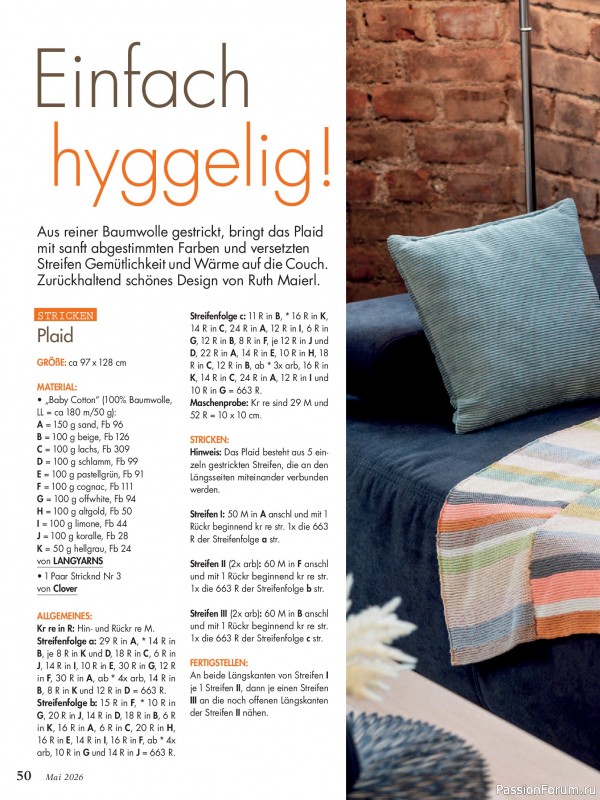 Коллекция проектов для рукодельниц в журнале &laquo;Anna №5 2026&raquo;