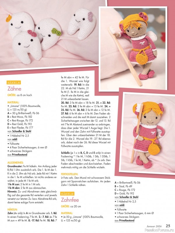 Коллекция проектов для рукодельниц в журнале «Anna Germany №1 2026»