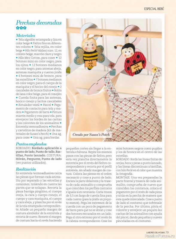 Коллекция проектов для рукодельниц в журнале «Labores del hogar №786 2025»