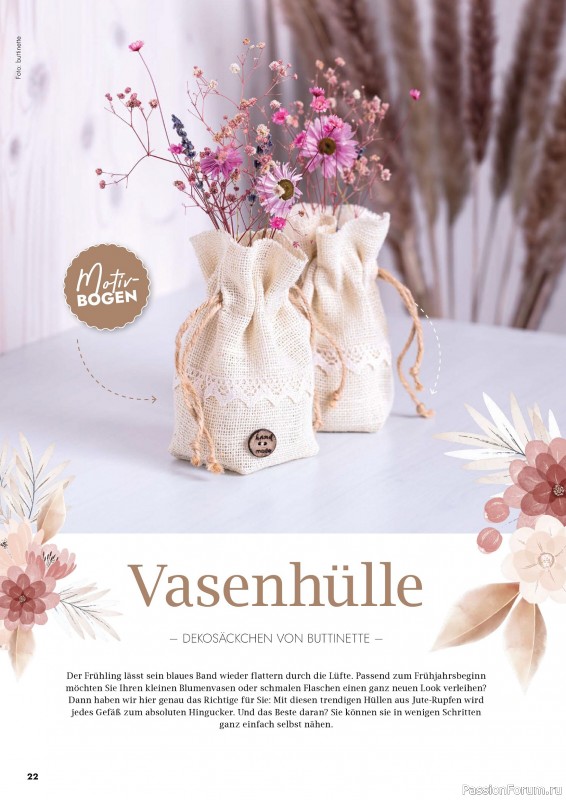 Коллекция проектов для рукодельниц в журнале «Patchwork & Nähen №2 2026»