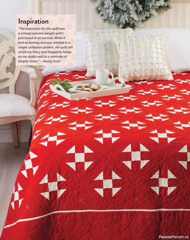 Коллекция проектов для рукодельниц в журнале «Quilter's World Special Edition - Christmas 2025»