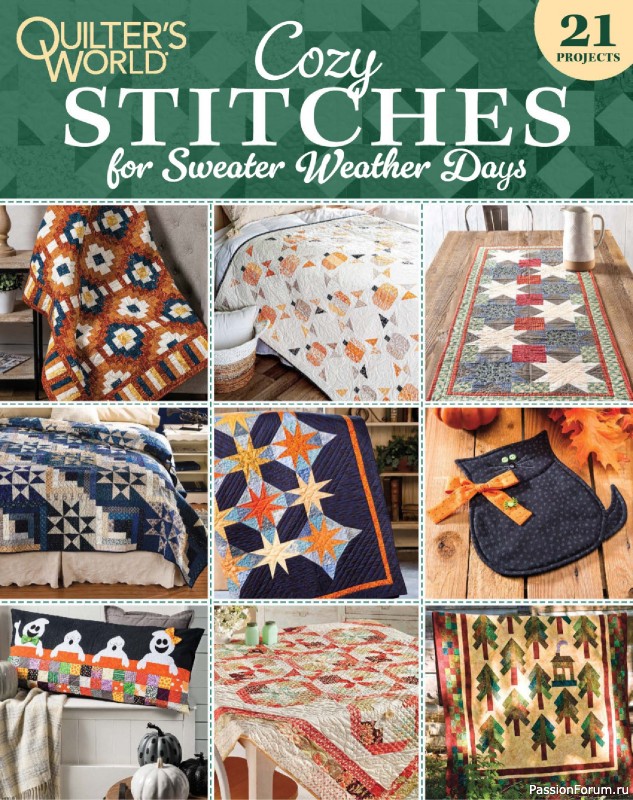 Коллекция проектов для рукодельниц в журнале &laquo;Quilter's World Specials - Late Autumn 2026&raquo;