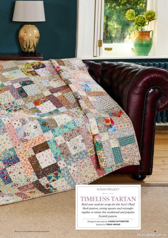 Коллекция проектов для рукодельниц в журнале &laquo;Todays Quilter №138 2026&raquo;