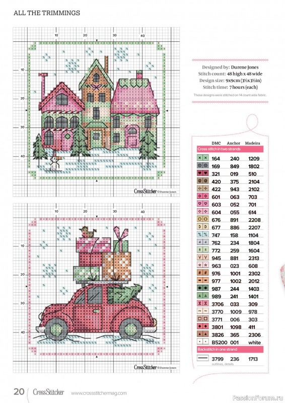 Коллекция вышивки в журнале «CrossStitcher №430 2025»