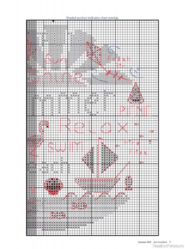 Коллекция вышивки в журнале «Just CrossStitch - Summer 2025»