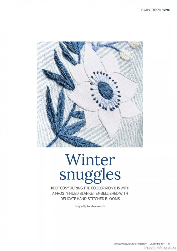 Коллекция вышивки в журнале «Love Embroidery №73 2025»