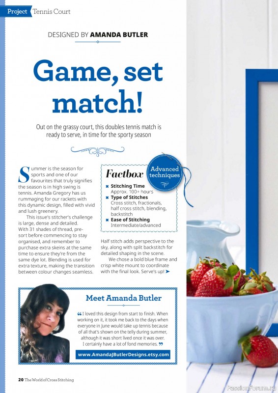 Коллекция вышивки в журнале &laquo;The World of Cross Stitching №372 2026&raquo;