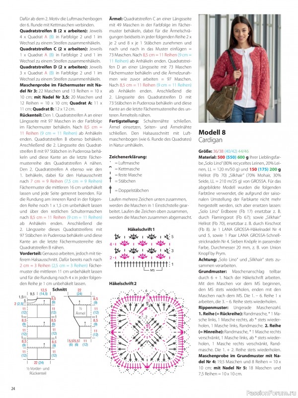 Вязаные модели в журнале «Meine Hakelmode Sonderheft MH 084 2026»