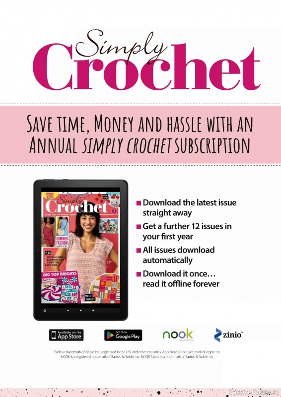 Вязаные проекты крючком в журнале «Simply Crochet №177 2026»