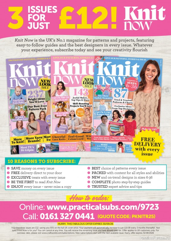 Вязаные проекты в журнале «Your Crochet & Knitting №67 2026»