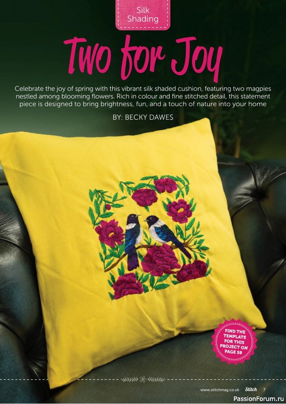 Коллекция проектов для рукодельниц в журнале «Stitch Magazine №160 2026»