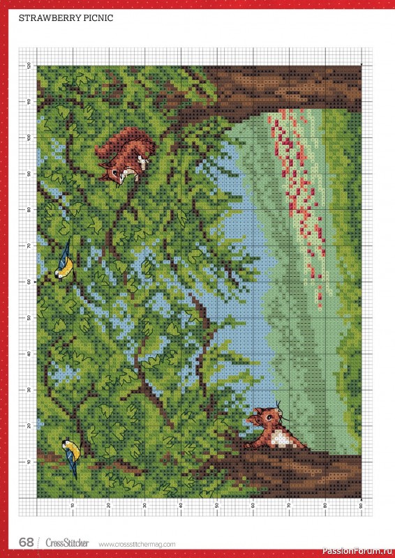 Коллекция вышивки в журнале «CrossStitcher №409 2024»