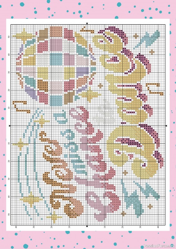 Коллекция вышивки в журнале «The World of Cross Stitching №351 2024»