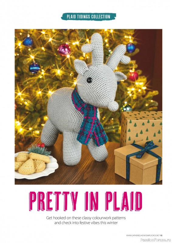 Вязаные проекты крючком в журнале «Simply Crochet №168 2025»