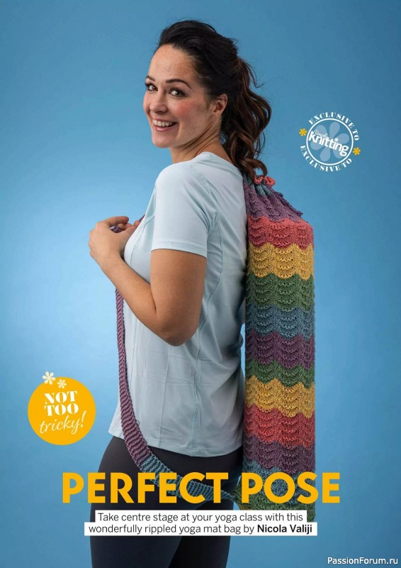 Вязаные проекты крючком в журнале «Simply Knitting №248 2024»
