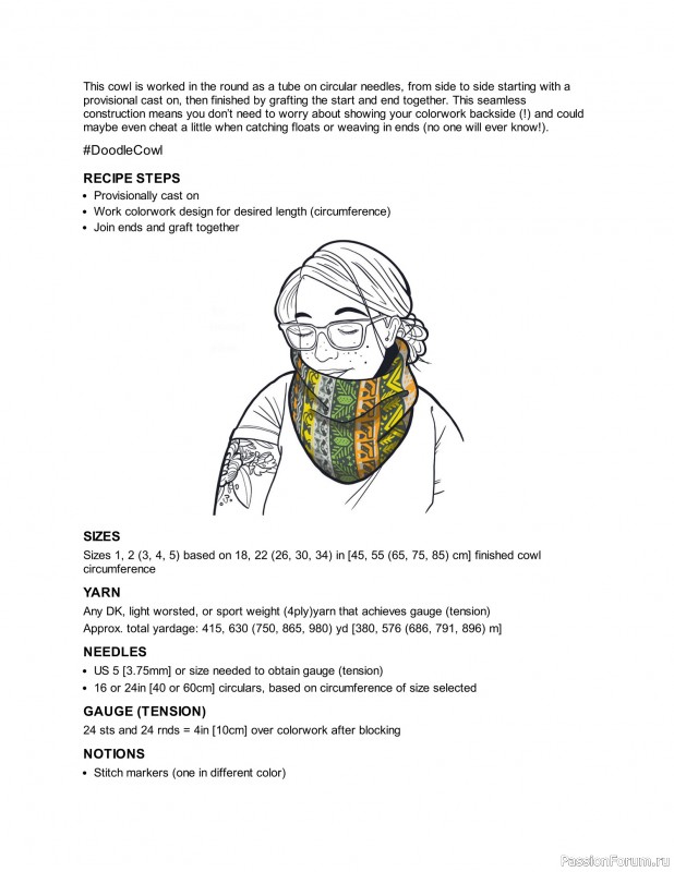 Вязаные проекты в книге «The Doodle Knit Directory». Продолжение
