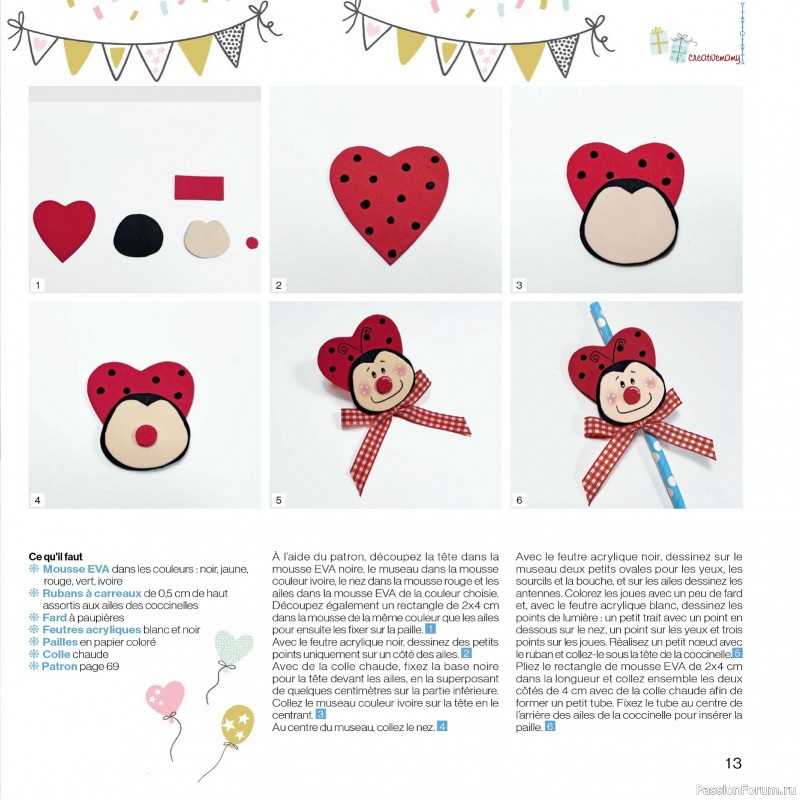 Вязаные проекты в журнале &laquo;Creer avec Creative Mamy - Fevrier-Mars 2026&raquo;