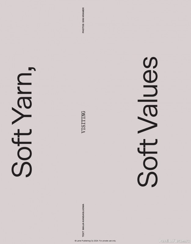 Вязаные проекты в журнале &laquo;Laine Nordic Knits 2024&raquo;