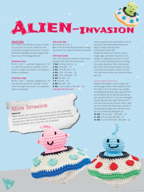 Вязаные проекты в журнале &laquo;Meine Hakelwelt Sonderheft HA154 2026&raquo;