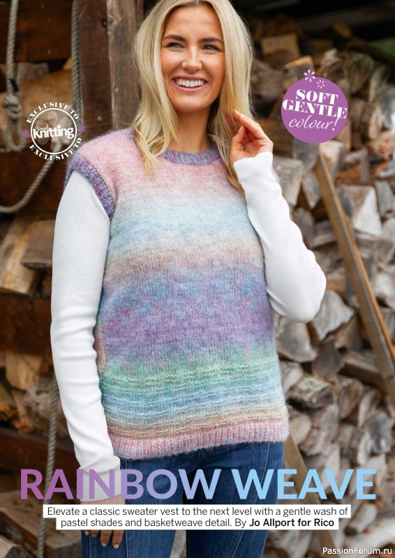 Вязаные проекты в журнале «Simply Knitting №280 2026»