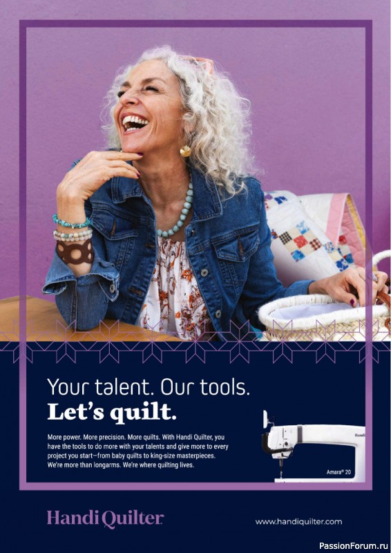 Коллекция проектов для рукодельниц в журнале &laquo;Love Patchwork & Quilting №160 2026&raquo;