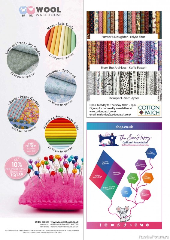 Коллекция проектов для рукодельниц в журнале &laquo;Todays Quilter №139 2026&raquo;