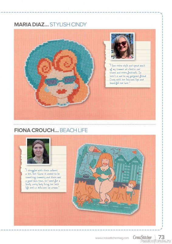 Коллекция вышивки в журнале «CrossStitcher №424 2025»