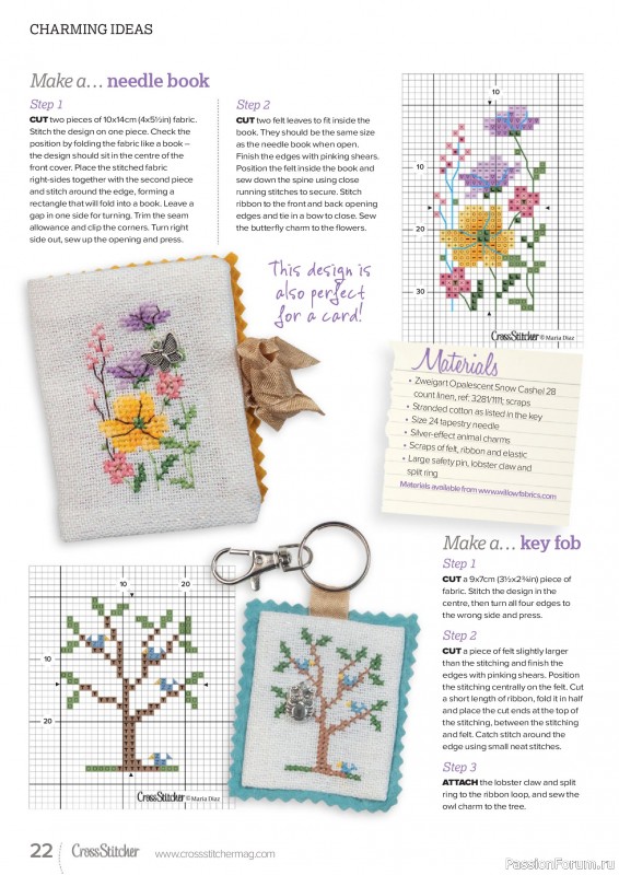 Коллекция вышивки в журнале &laquo;CrossStitcher №438 2026&raquo;
