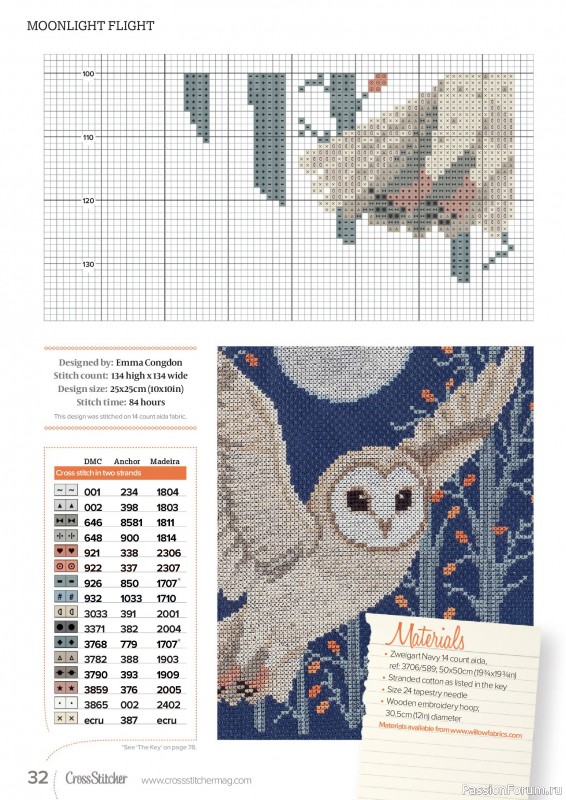 Коллекция вышивки в журнале «CrossStitcher №440 2026»