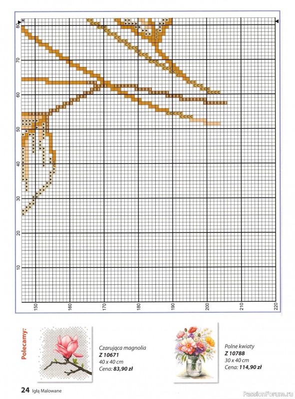 Коллекция вышивки в журнале «Igla Malowane №4 2024»