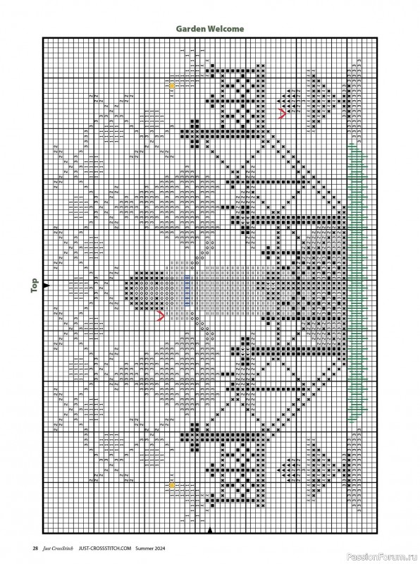 Коллекция вышивки в журнале «Just CrossStitch - Summer 2024»