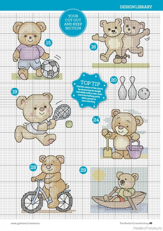 Коллекция вышивки в журнале «The World of Cross Stitching №373 2026»