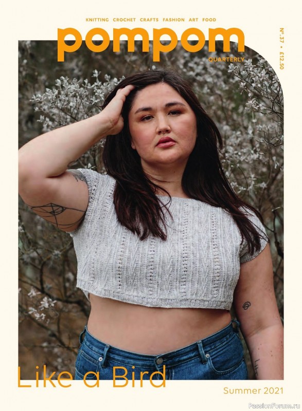 Вязаные модели спицами в журнале «Pom Pom Quarterly №37 2021»