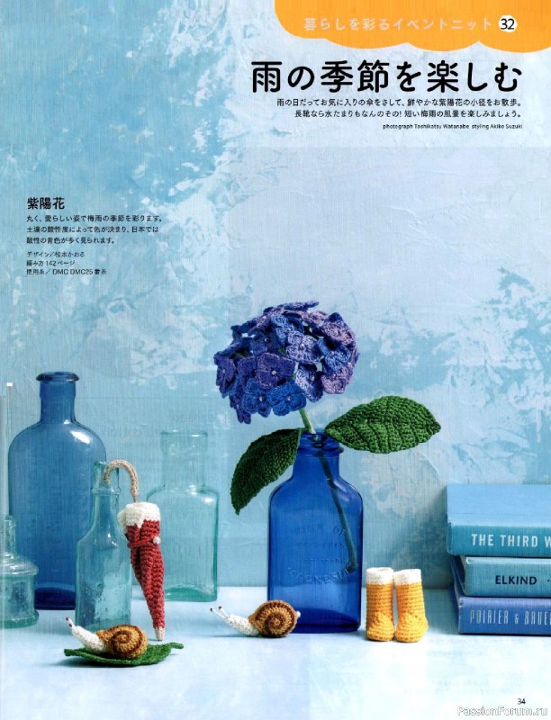 Вязаные модели в журнале &laquo;Keito Dama №206 - Summer 2025&raquo;