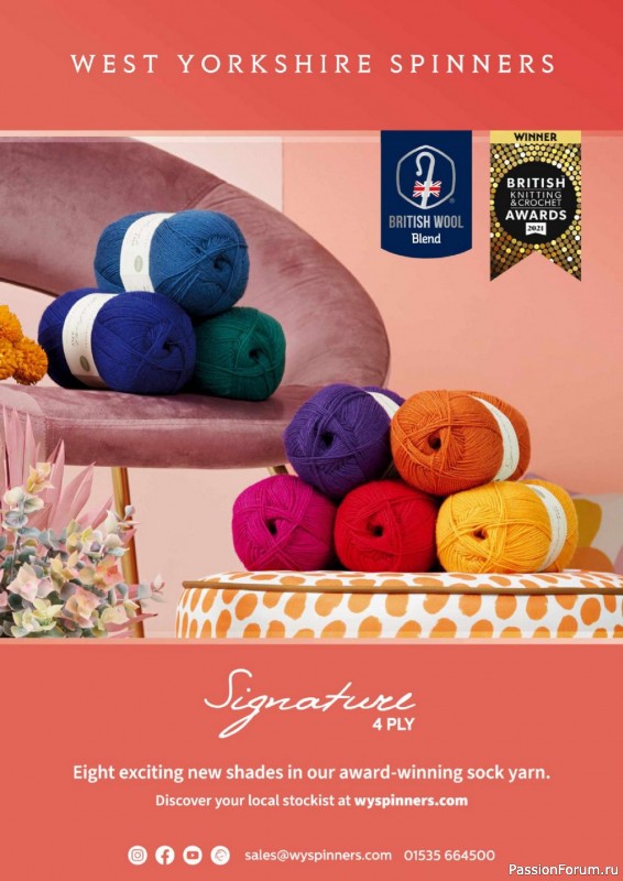 Вязаные проекты крючком в журнале «Simply Crochet №125 2022»