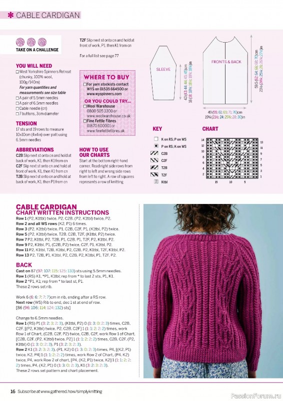Вязаные проекты крючком в журнале «Simply Knitting №263 2025»