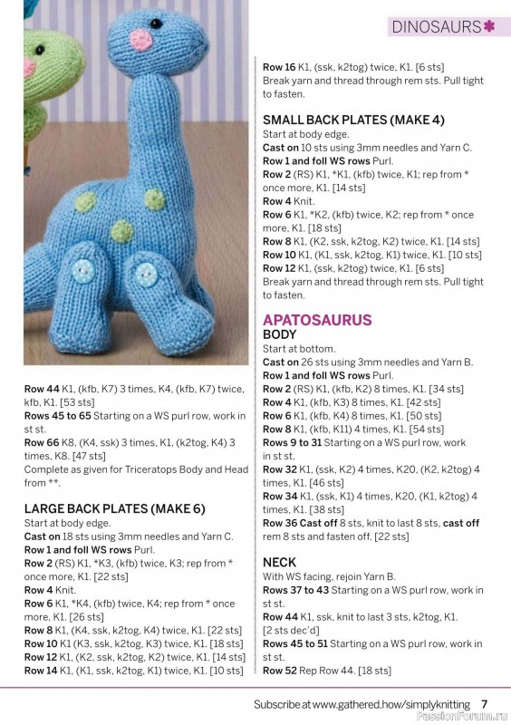 Вязаные проекты крючком в журнале «Simply Knitting №268 2025»