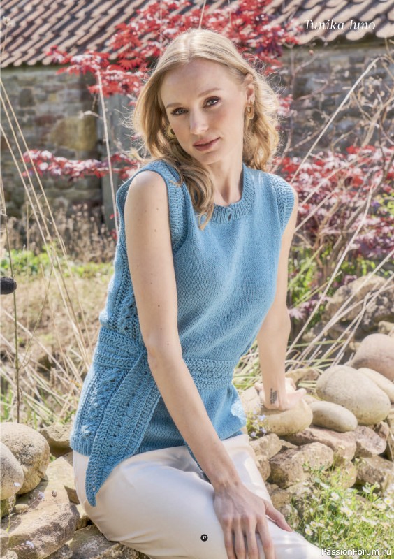 Вязаные проекты спицами в журнале «The Knitter №83 2026 Germany»